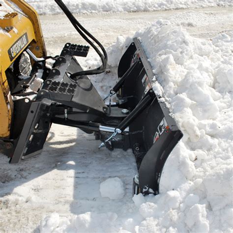 homemade snow blade for skid steer|skid steer mount snow blade.